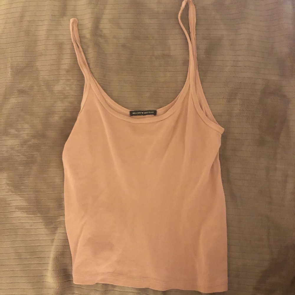 Brandy Coral blush tank top